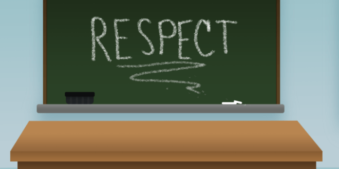 Respect student listen