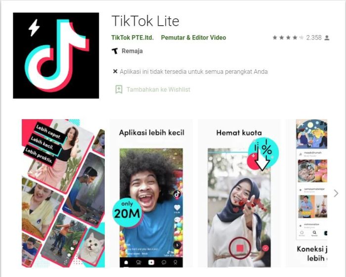 Sampai kapan event tiktok lite