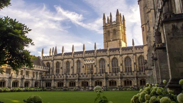 Jurusan di oxford university