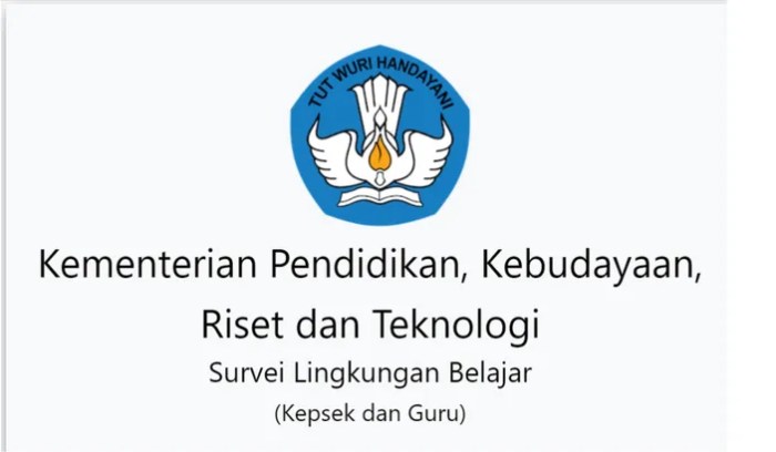 Survei lingkungan belajar.kemdikbud.go.id