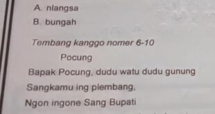 Paugerane tembang pocung