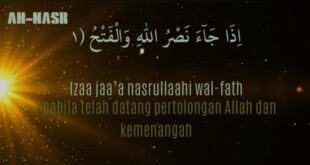 Mengapa surat an nasr tergolong surat madaniyah