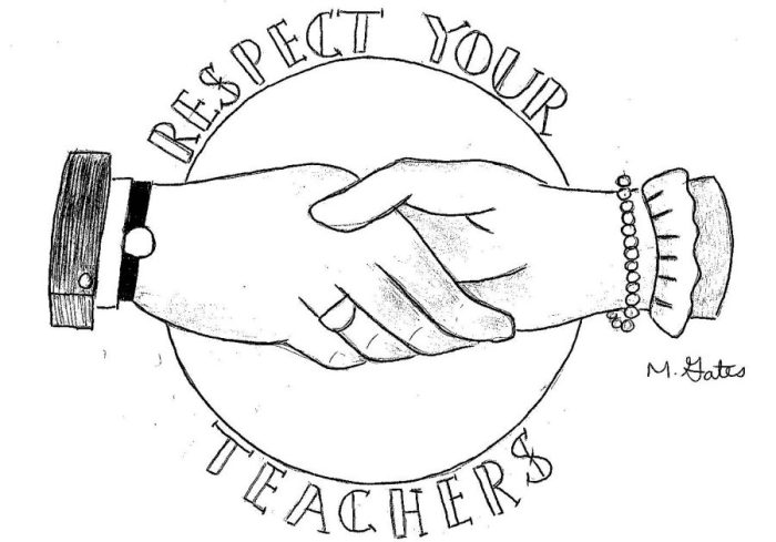 Respect clipart showing others school teacher elders cliparts children word kid clip parents library banners church respectful kids child people