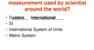 Measurement science