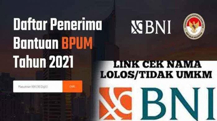 Daftar penerima bni bpum mekaar mekar saldo banpres cek