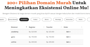 Jenis domain yang digunakan untuk penamaan sekolah di indonesia adalah