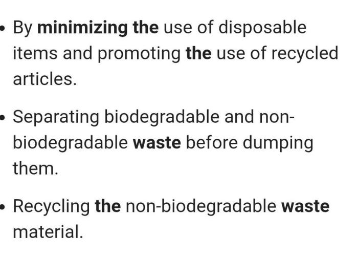 Waste management advantages disadvantages health education workplace recycling wikipedia according