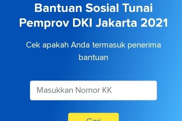 Bansos dki februari 2021 kapan cair