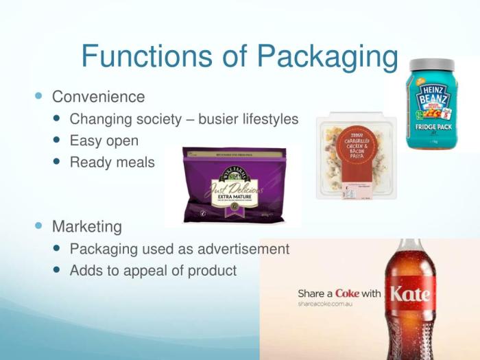 Packaging functions ppt presentation marketing primary powerpoint