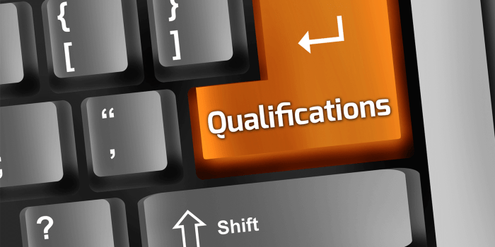 Qualifications chartered