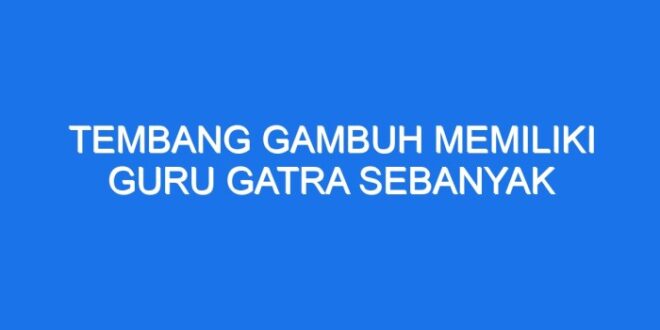 Guru wilangan gatra tembang lagu macapat yaiku pangkur tabel contoh lembah agro bedog maka