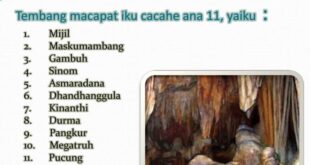 Guru gatra tembang pucung