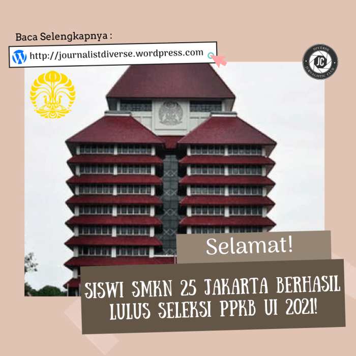 Sekolah yang diundang ppkb ui