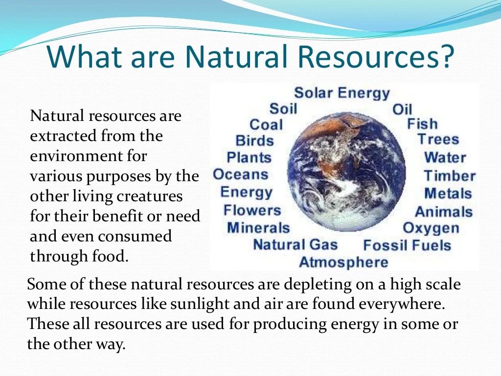 Resources natural sustainability environment we