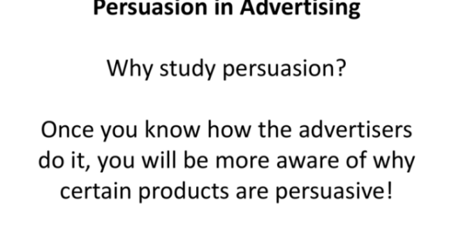 Mengapa teks iklan sebagai persuasi