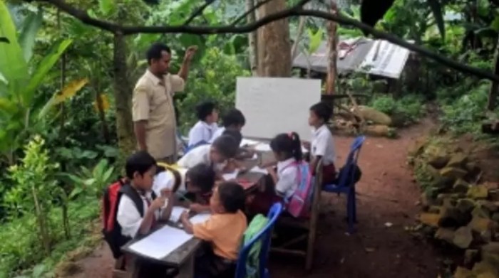 Secondary causes low school indonesia enrollment