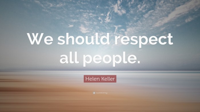 We quote respect should people wallpapers helen keller wallpaper quotefancy