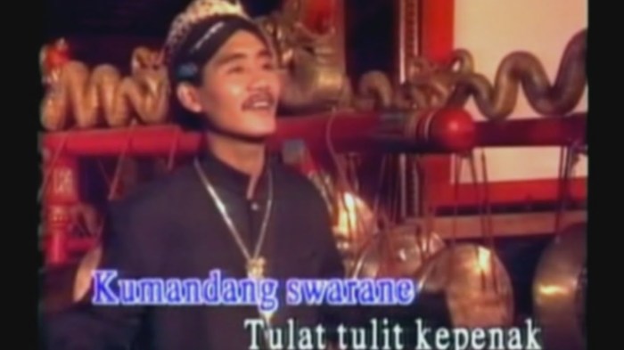 Tempo lagu gambang suling