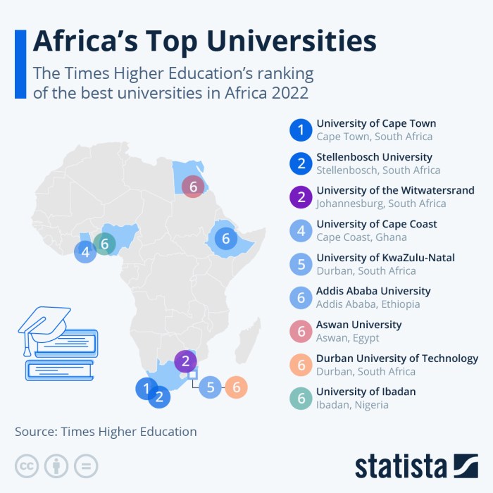 Salah satu universitas terkenal yang ada di afrika berada di