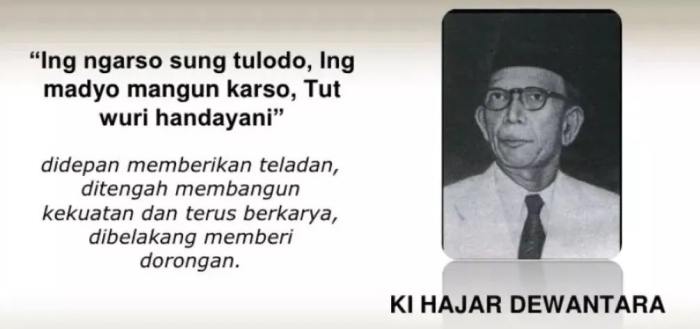 Mengapa ki hajar dewantara disebut sebagai bapak pendidikan nasional