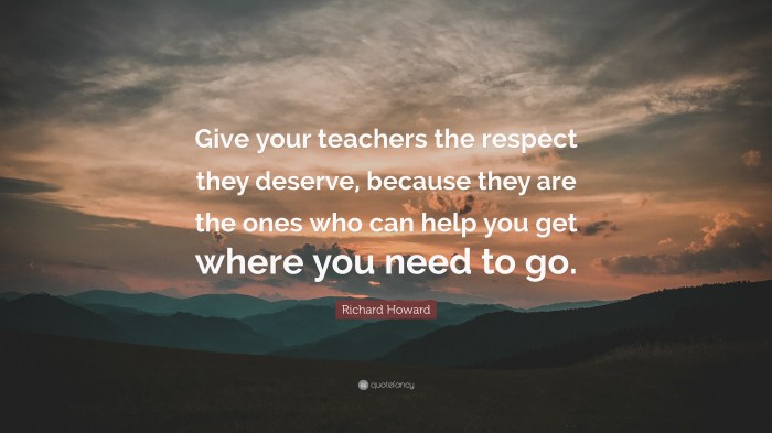 Respect teachers peers quotes quotesgram