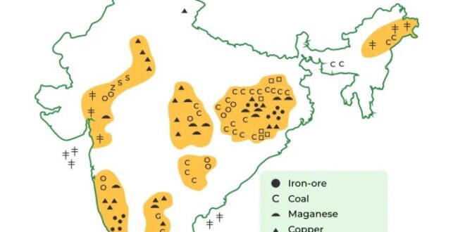 Persebaran barang tambang di indonesia