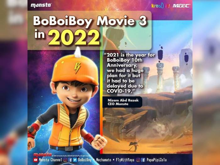 Boboiboy movie 3 kapan tayang