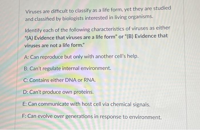 Viruses alive virus active host cell become come into only contact they when