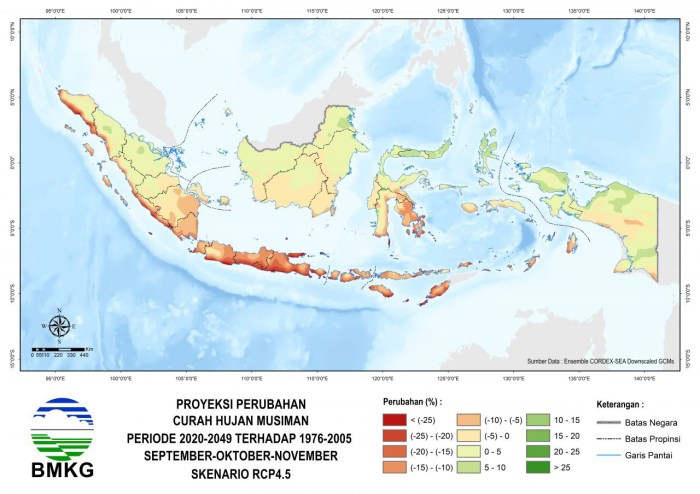 Tipe iklim di indonesia adalah tropik yang bersifat lembab sebab