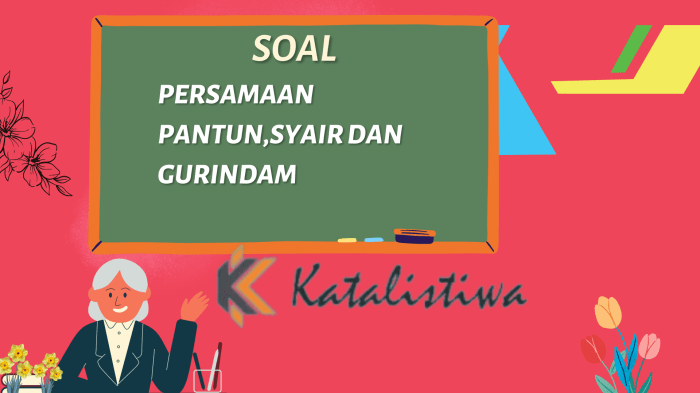 Mengapa pantun syair gurindam disebut sebagai puisi rakyat