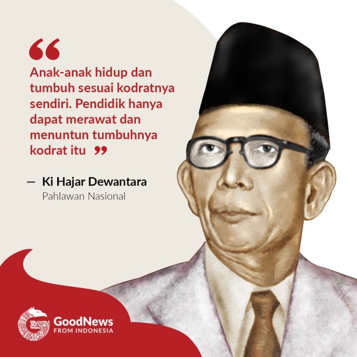 Ki hajar dewantara dikenal sebagai