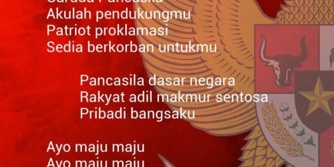 Garuda pancasila termasuk lagu