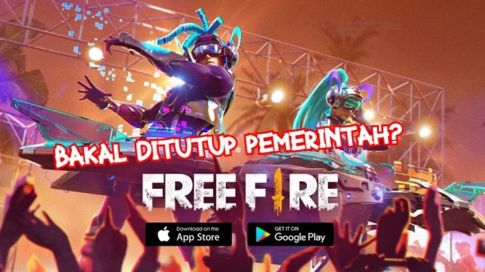 Kenapa free fire ditutup