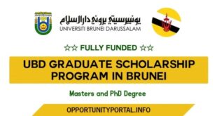 Jurusan di ubd brunei