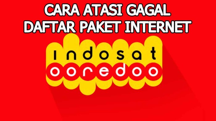 Kenapa paketan indosat tidak bisa digunakan