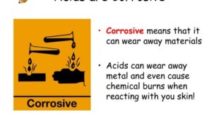 Mengapa asam bersifat korosif