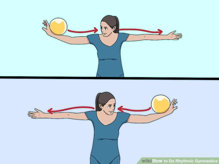 Rhythmic gymnastics wikihow step