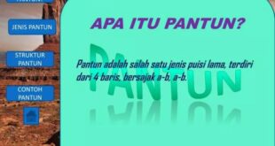 Mengapa pantun disebut juga puisi