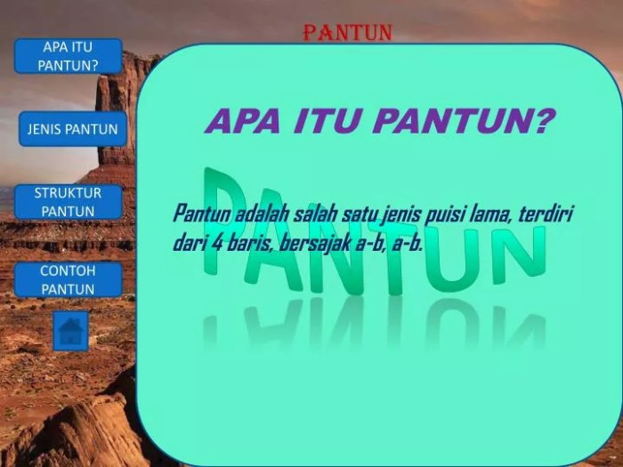 Mengapa pantun disebut juga puisi