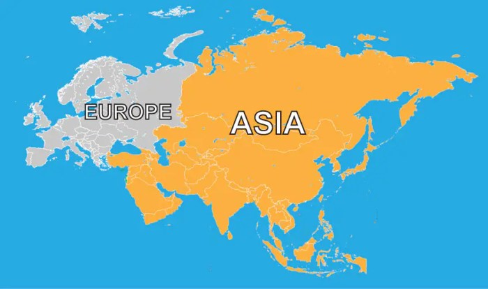 Mengapa benua asia dan benua eropa dinamakan benua eurasia