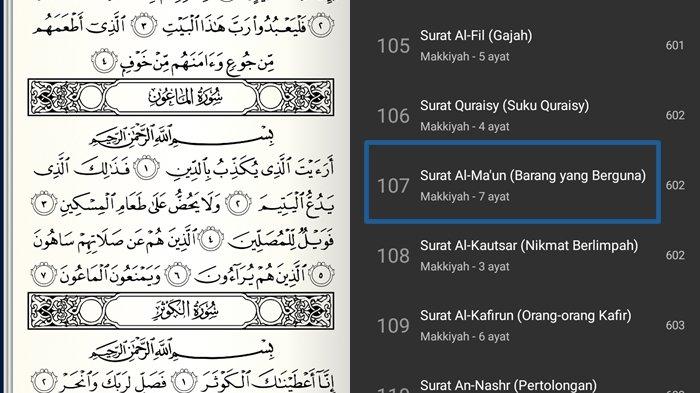 Mengapa surat al maun disebut surat makkiyah