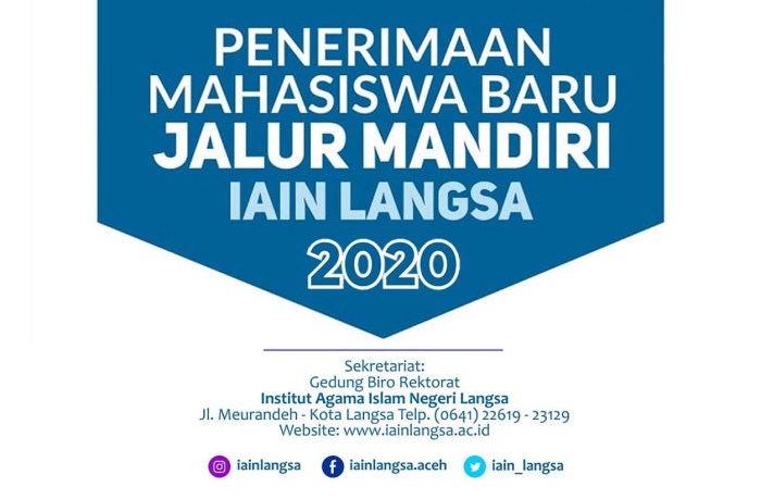 Apakah jalur mandiri sudah pasti diterima