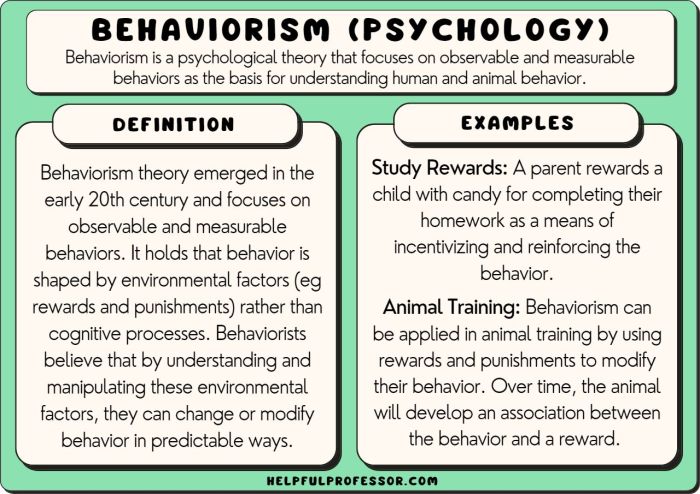 Contoh penerapan teori behavioristik