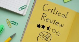 What critical review write blog