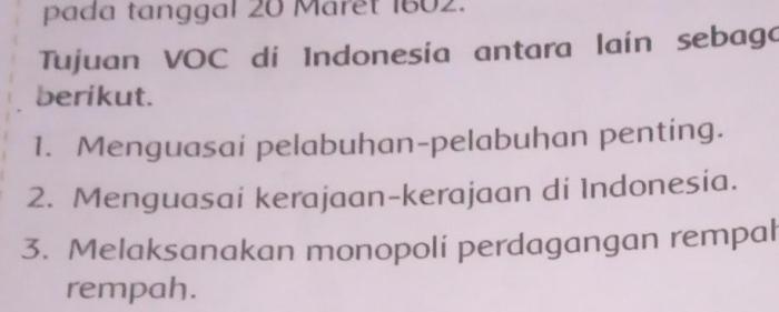 Mengapa voc mengalami kebangkrutan