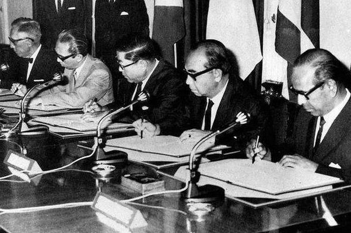 Asean berdiri pada tanggal 8 agustus 1967 berdasarkan deklarasi