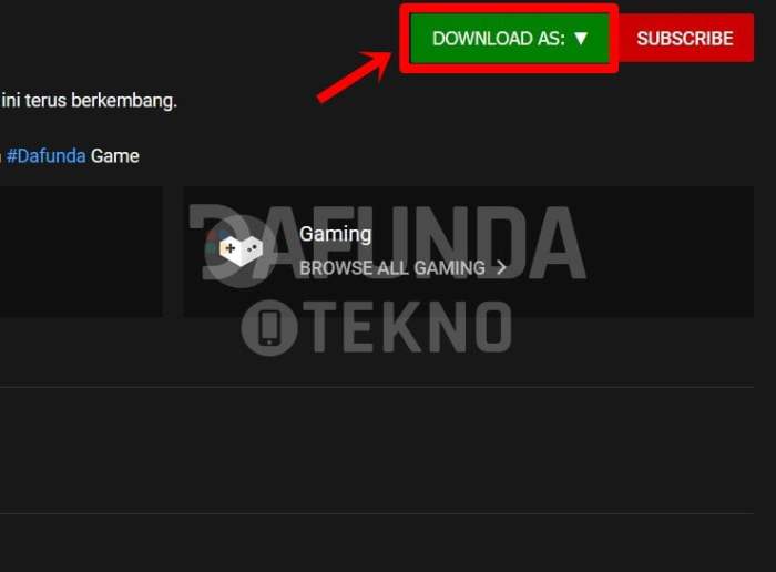 Kenapa youtube tidak bisa di download