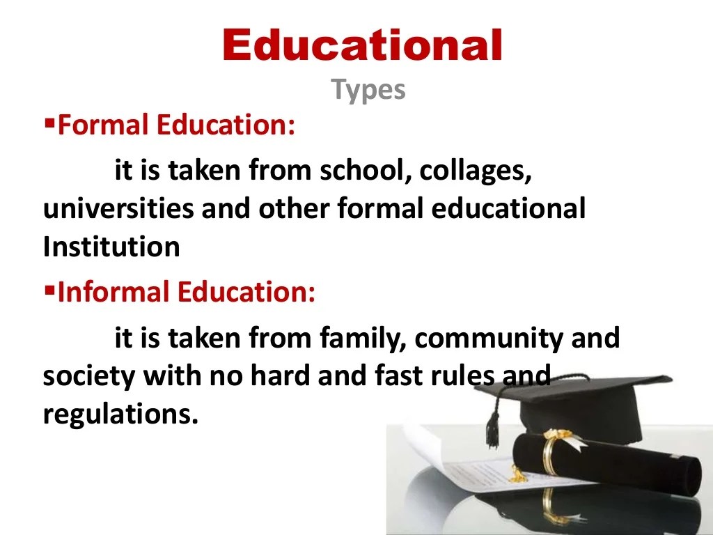 Educational institutions importance