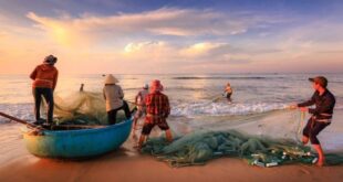 Destructive practices conservationist waters inspects kondang preserving volunteer