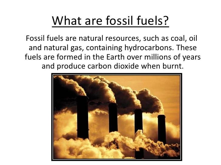 Apakah yang dimaksud energi fosil